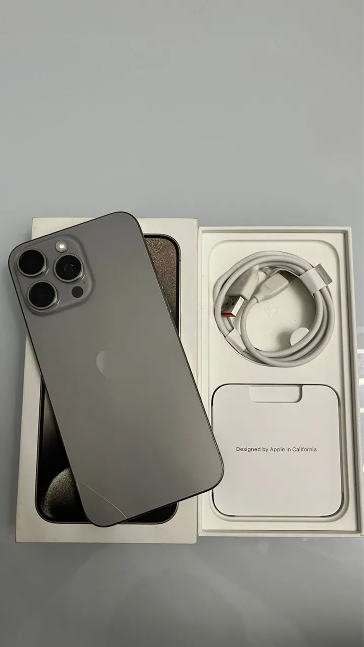iphone 15 pro max 256gb - Celulares e Smartphones - Maraponga