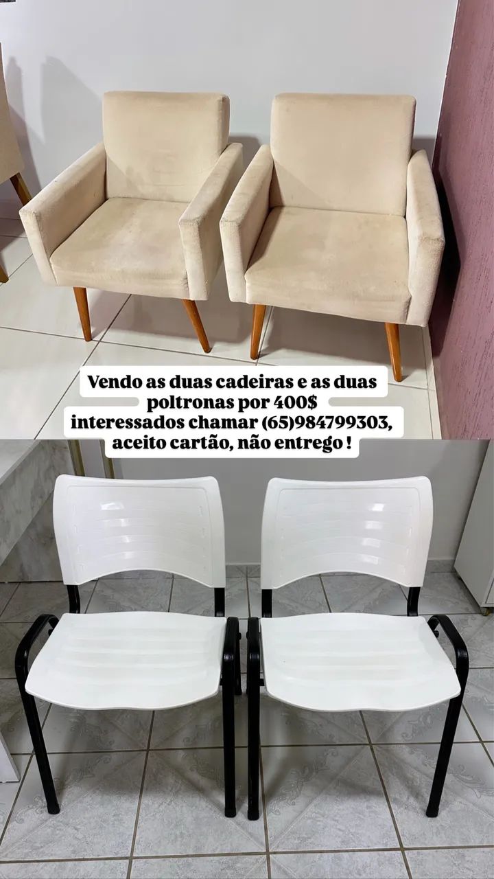 Cadeiras poltronas  - Foto 3