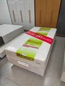 Cama Box Solteiro Molas Ensacadas Scalibur 0,88X1,88X,025cm - Entregamos!! - Foto 3