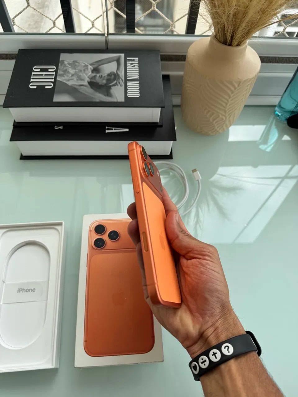 iPhone 17 pro Max 1tb (1000gb) 1 mês de uso novinho - Foto 4