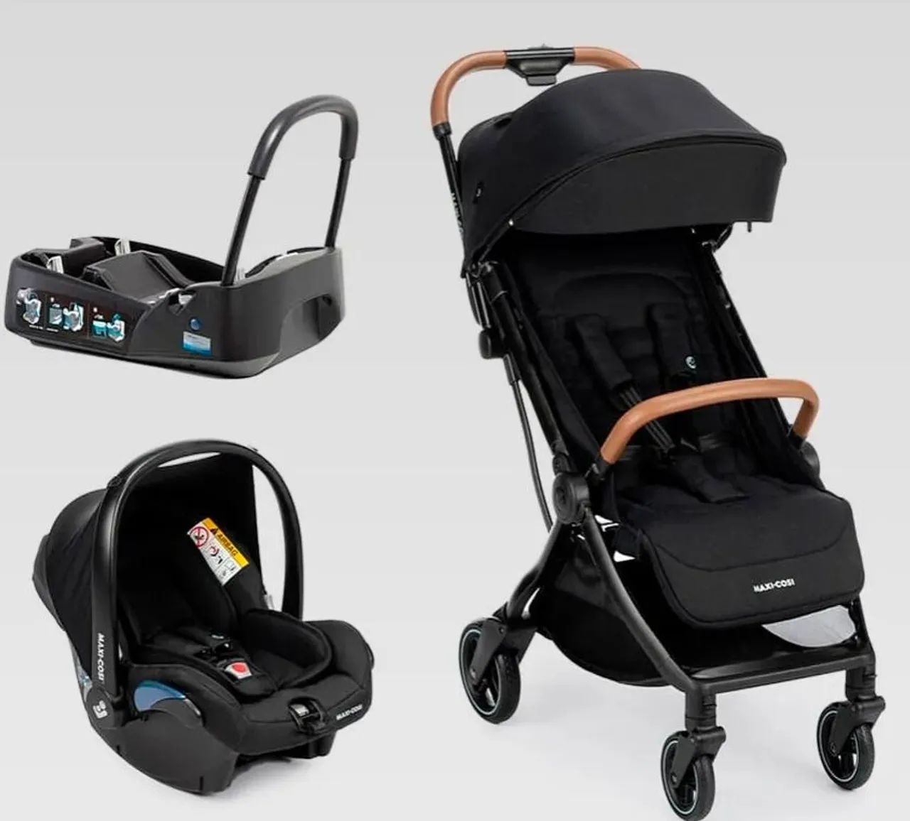 Kit Carrinho de Bebê Maxxi COZY Eva - Completo (3 Itens)
