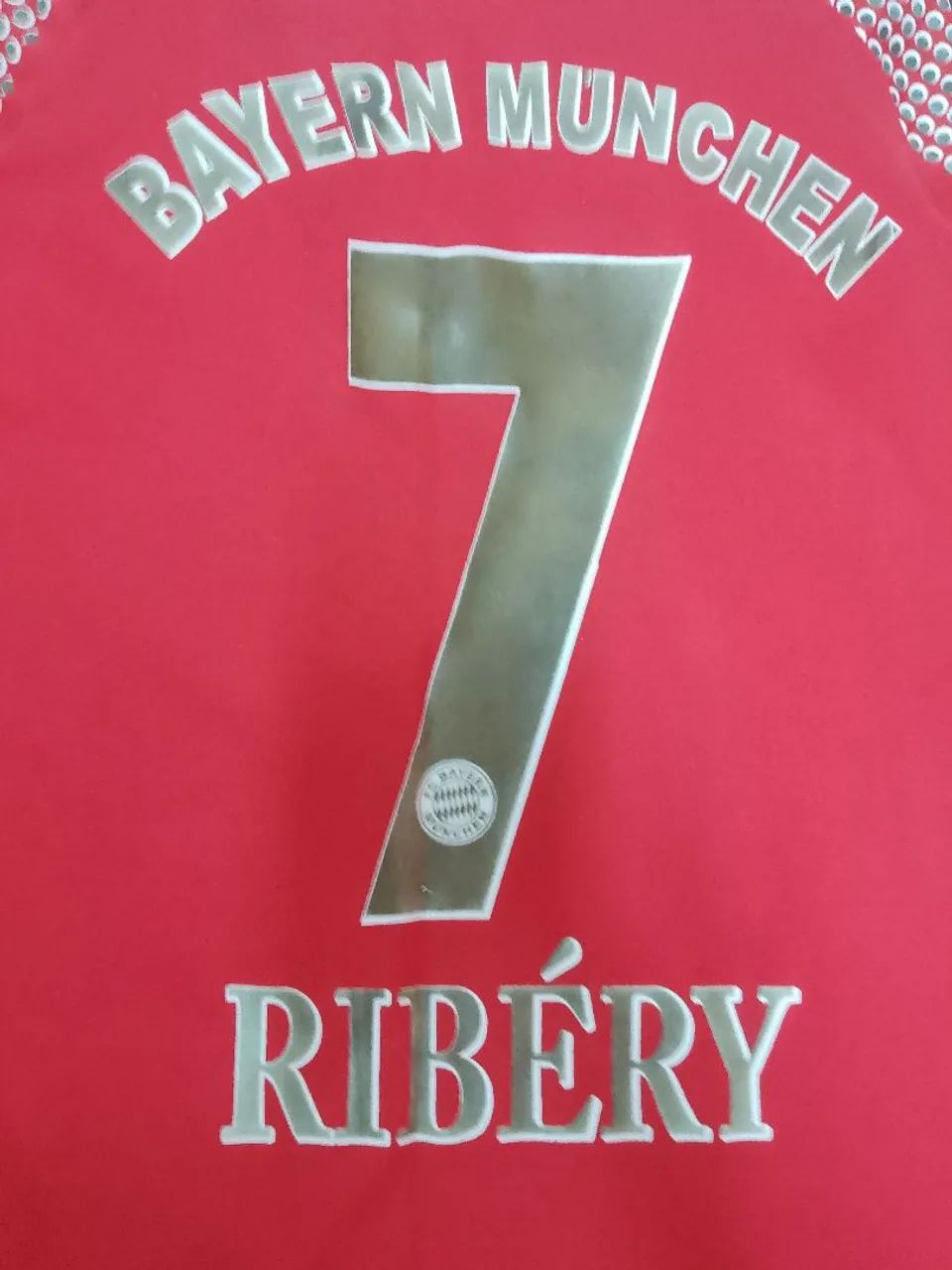 Rara camisa Bayer munchen Ribéry GG  - Foto 4