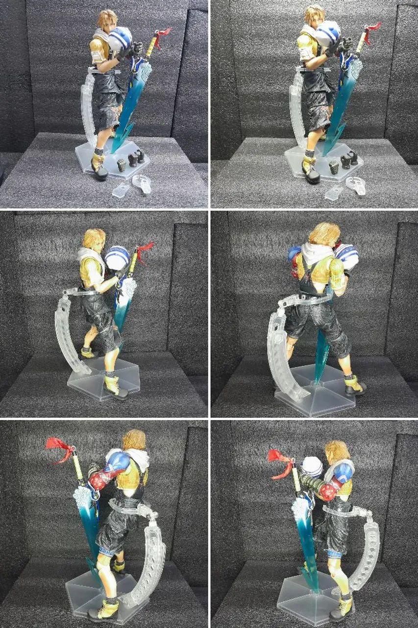 Play Arts Kai Tidus Final Fantasy X 10 Original  - Foto 2