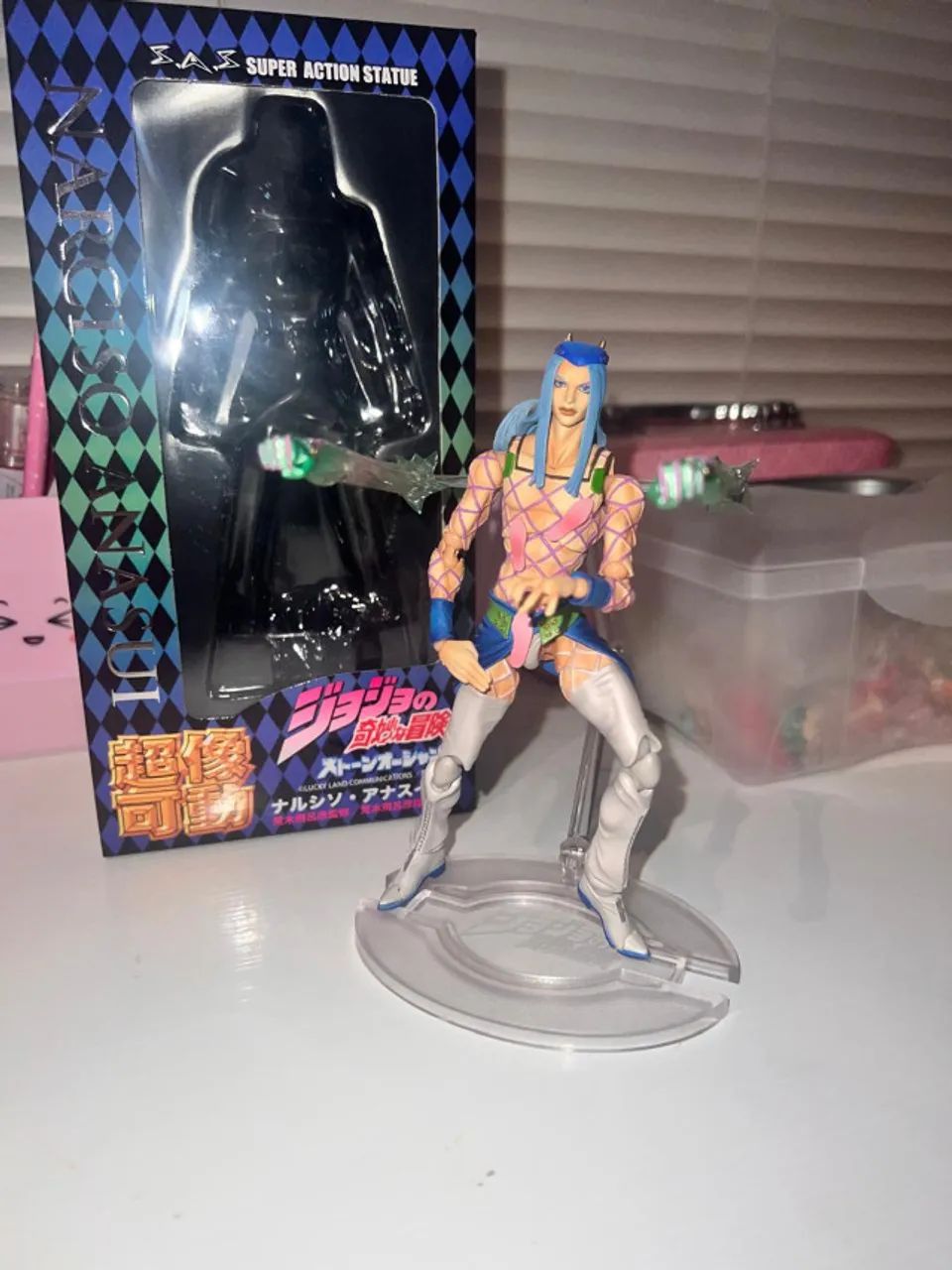 Jojo action figure original sas anasui - Foto 2