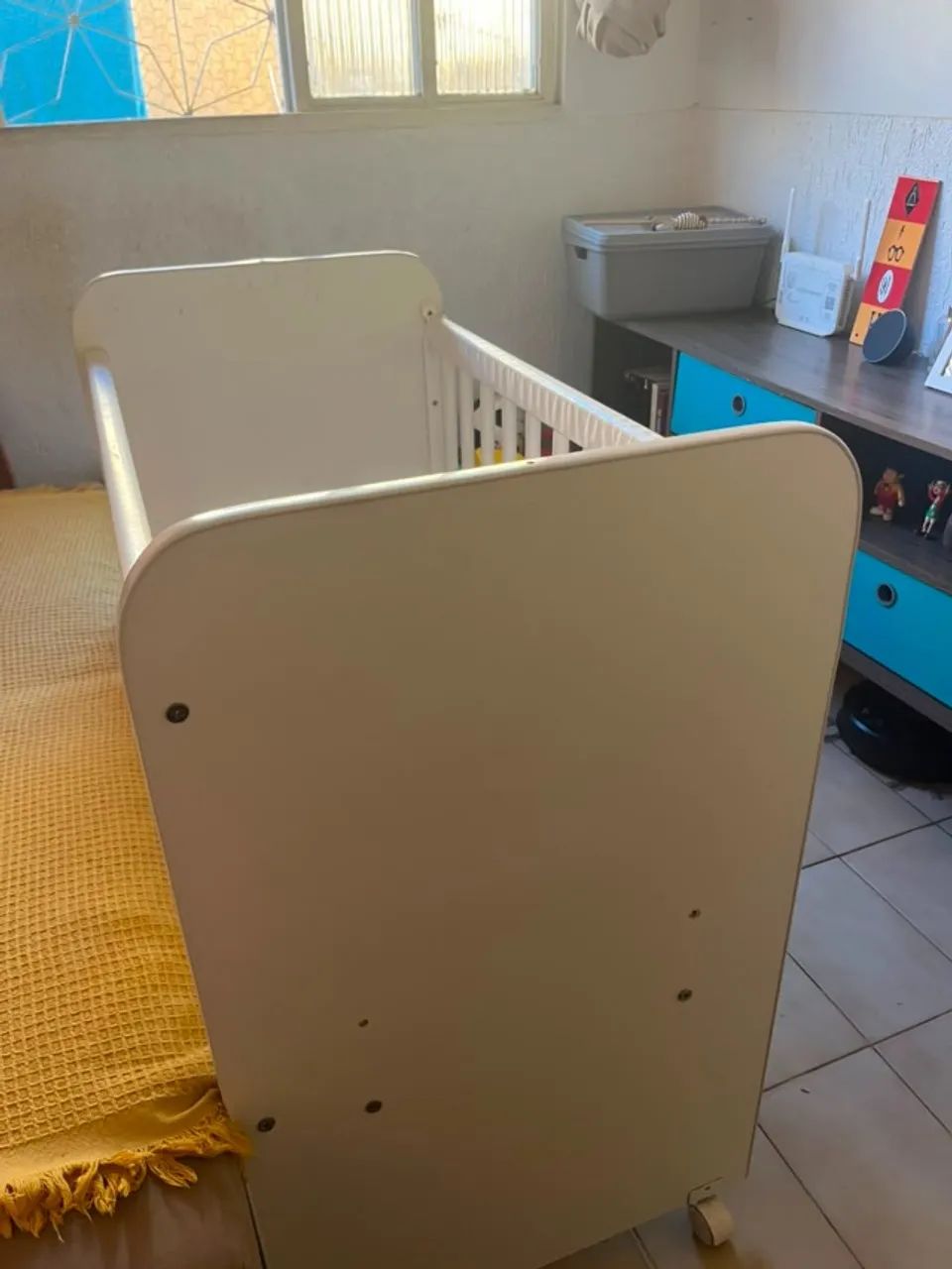 Mini berço com colchão - Foto 3