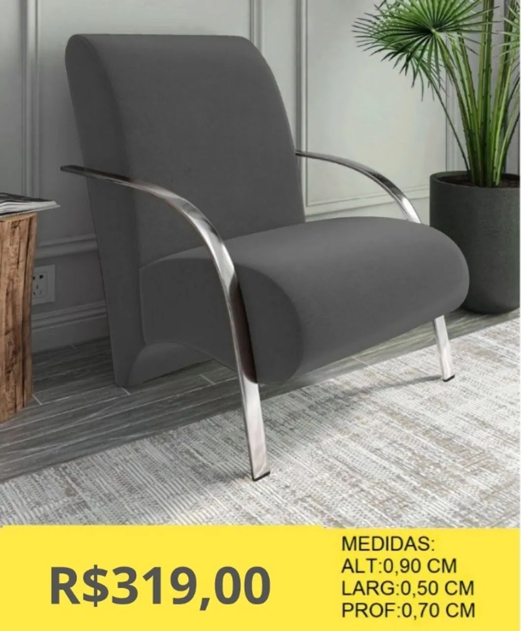 POLTRONA LINDA A PRONTA ENTREGA - Foto 4