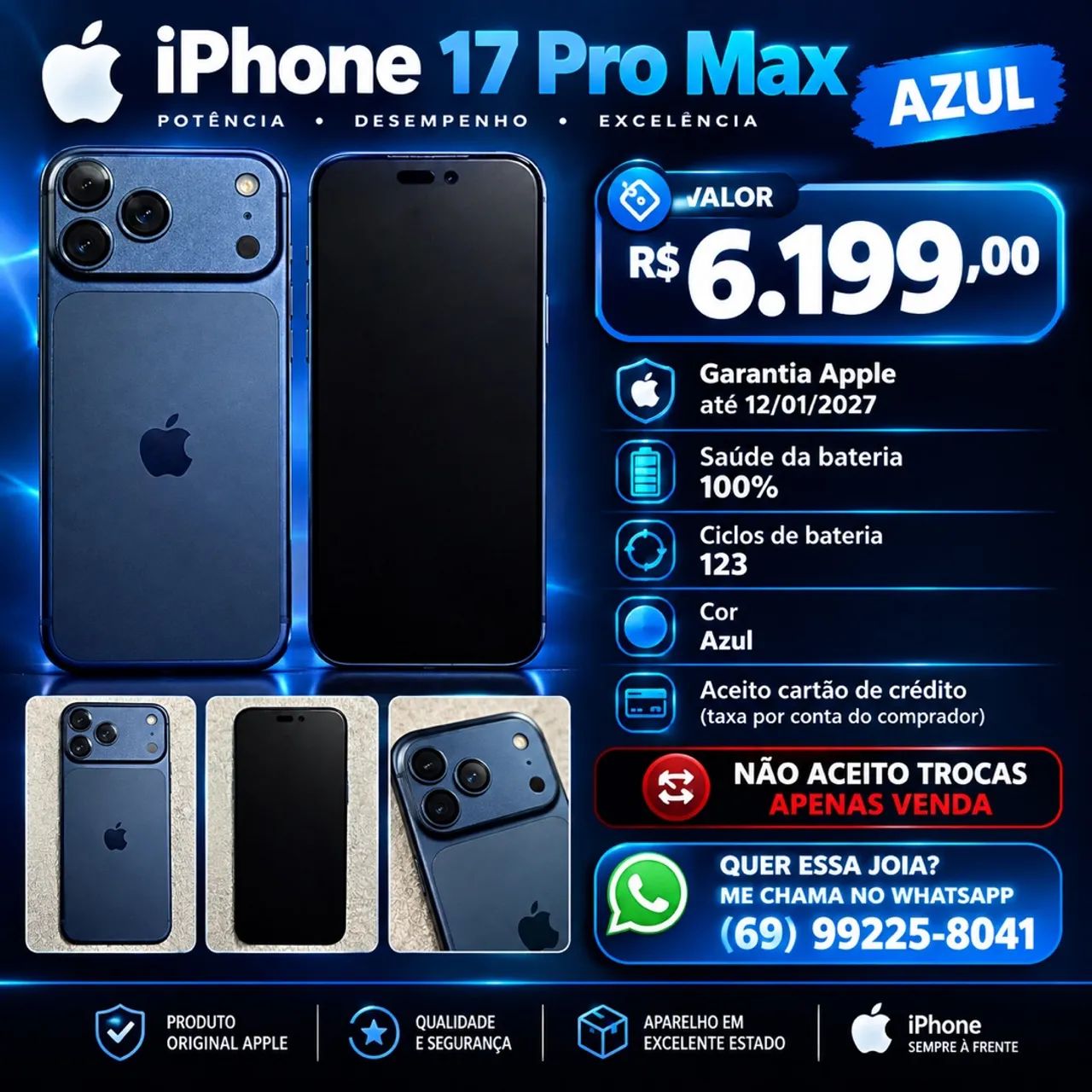 iPhone 17 ProMax 246GB 