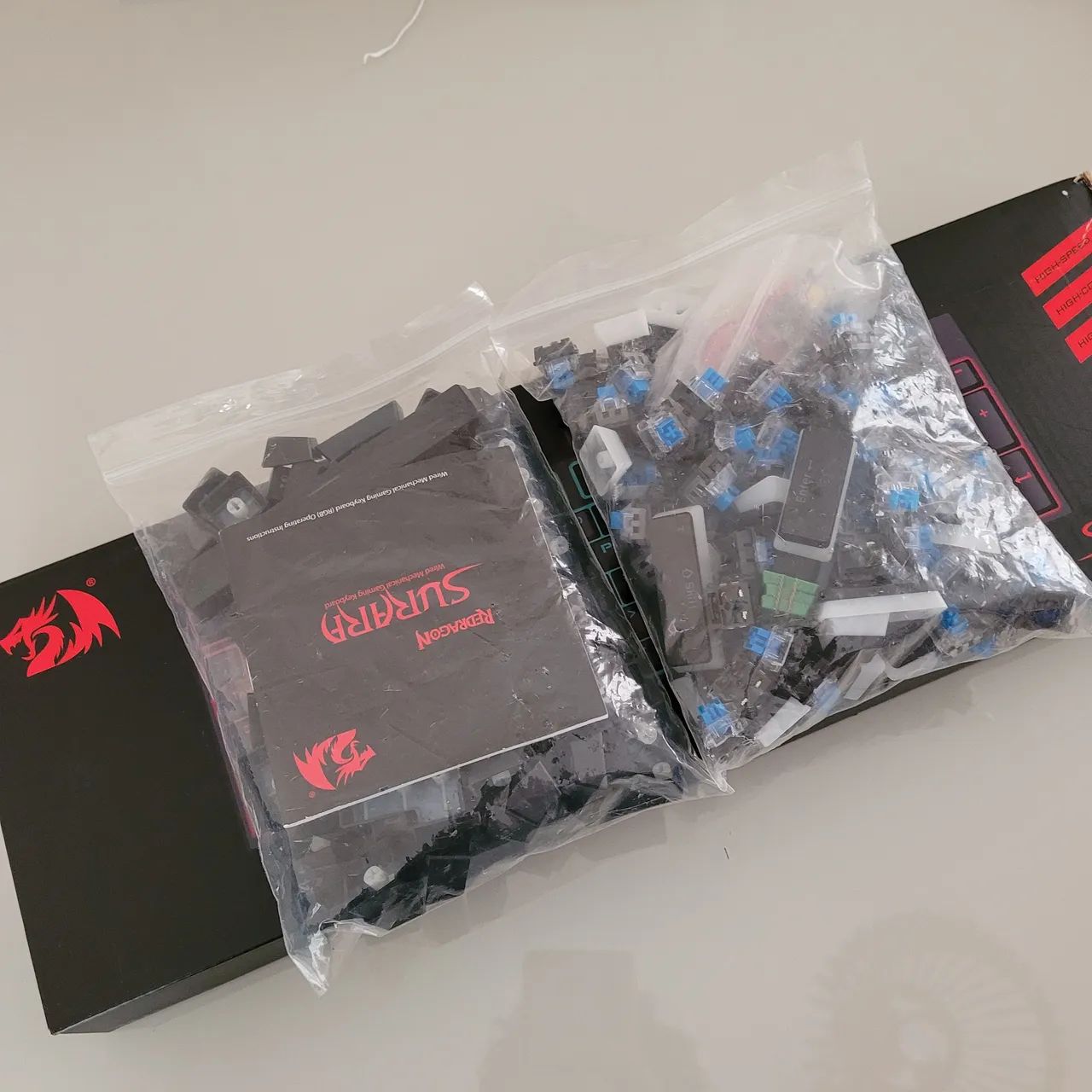 Teclado Óptico REDRAGON SURARA PRO com MOD - Foto 4