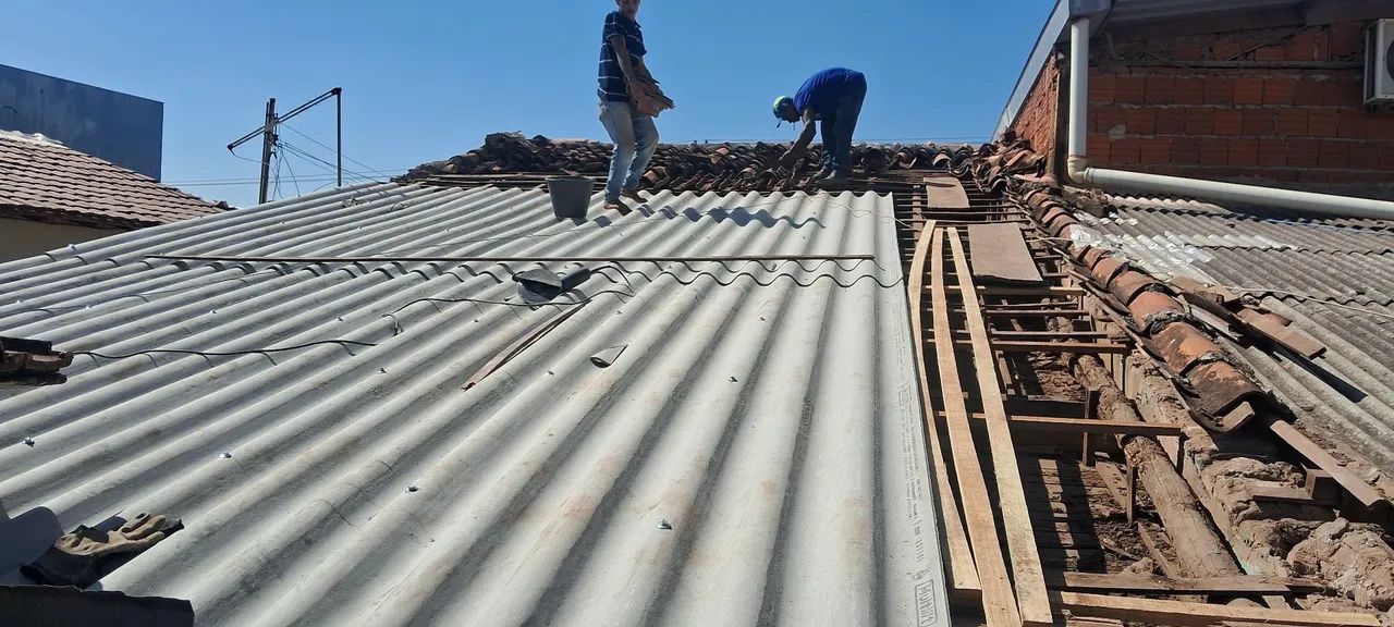 Trabalhamos com reforma de telhado manutenção  e substituição - Foto 3