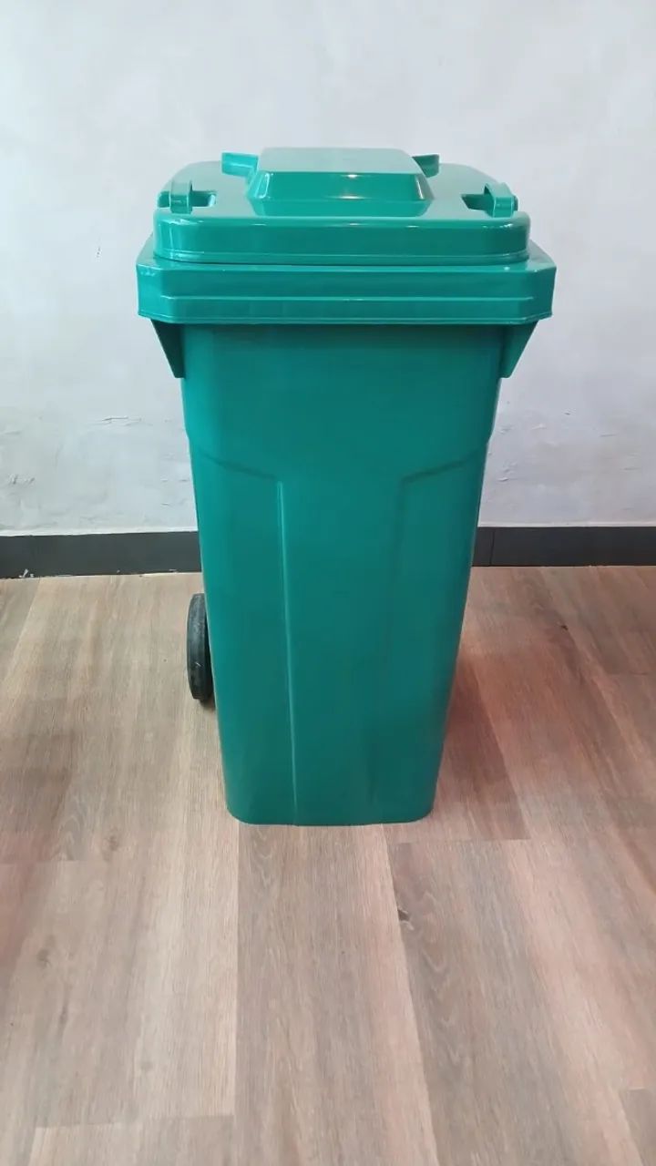 Carro coletor de lixo 120 litros PROMOÇÃO - Foto 4