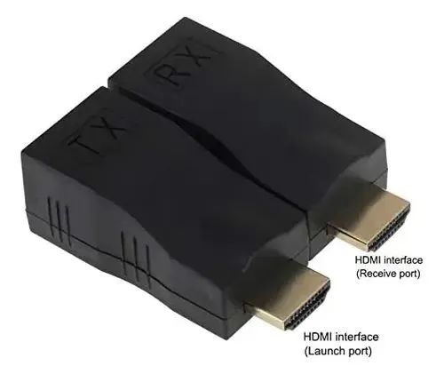 Adaptador HDMI extender para cabo REDE - Foto 2