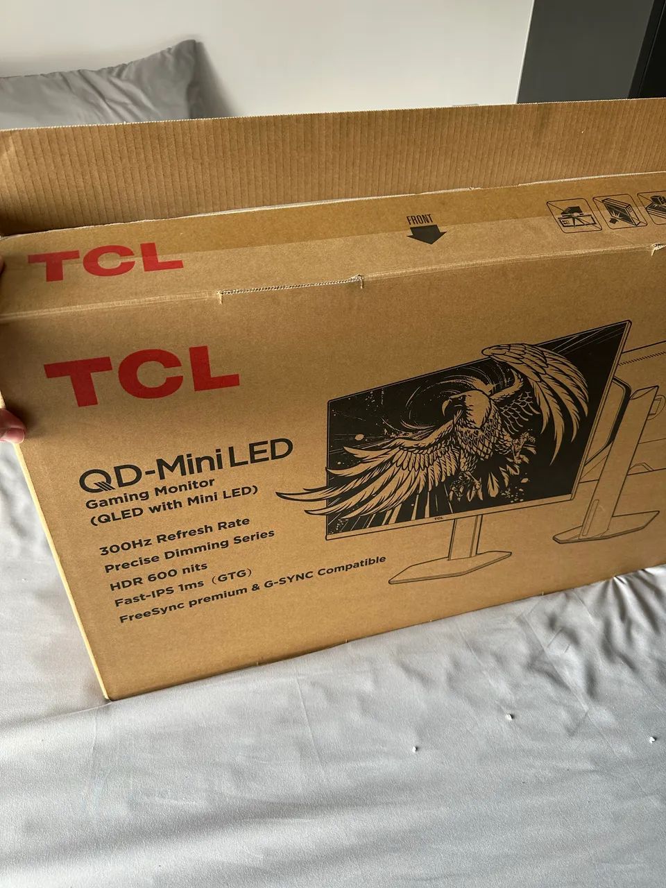 Monitor gamer TCL Mini led 300hz Open Box