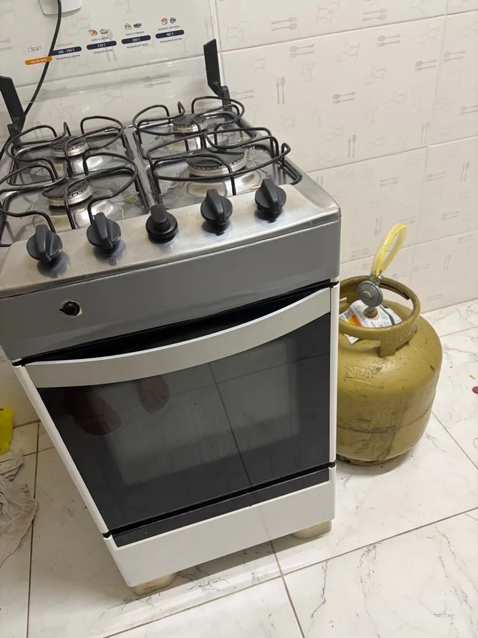 Fogão usado