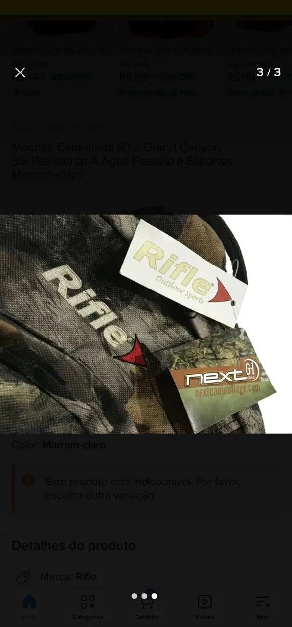 Mochila Marca Rifle 36 L - Foto 3