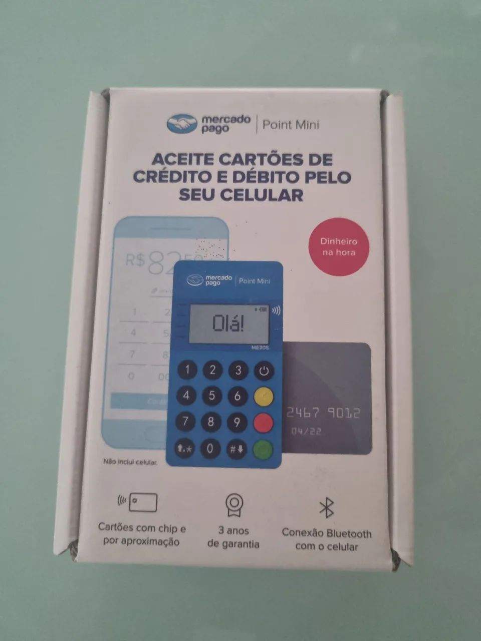 Maquininha Mercado Pago Point Mini - Nova, Nunca Usada - Foto 2
