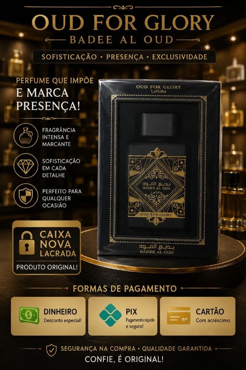Perfumes Árabes novos lacrados 