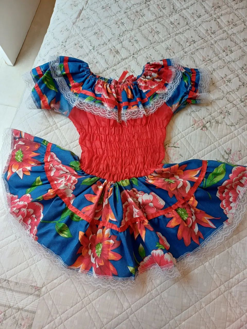 Vestido de Festa Junina - Tam 1 - Foto 4