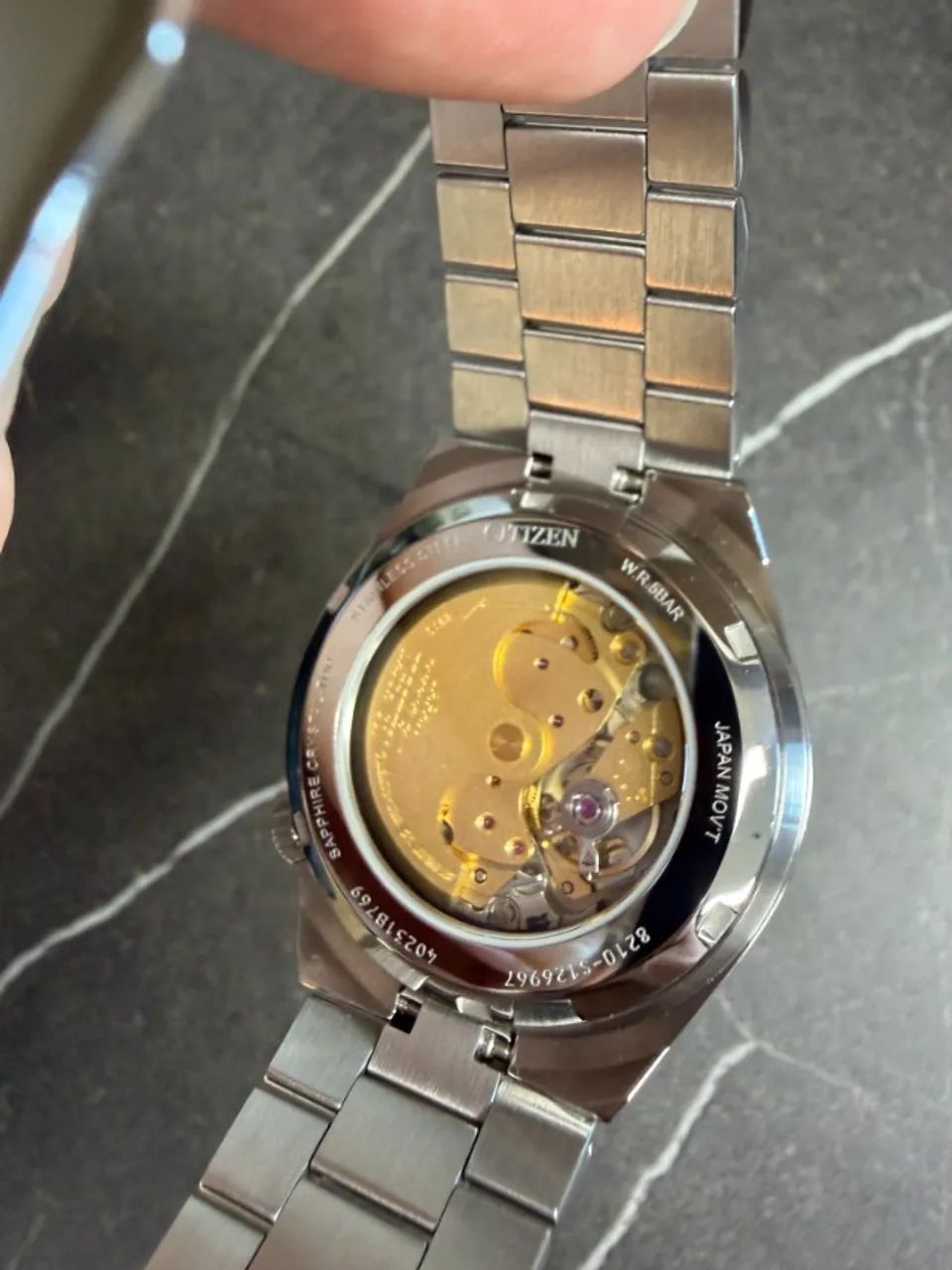 Relogio Citizen Tsuyosa NJ0151-53X - Azul - Automático - Full Set