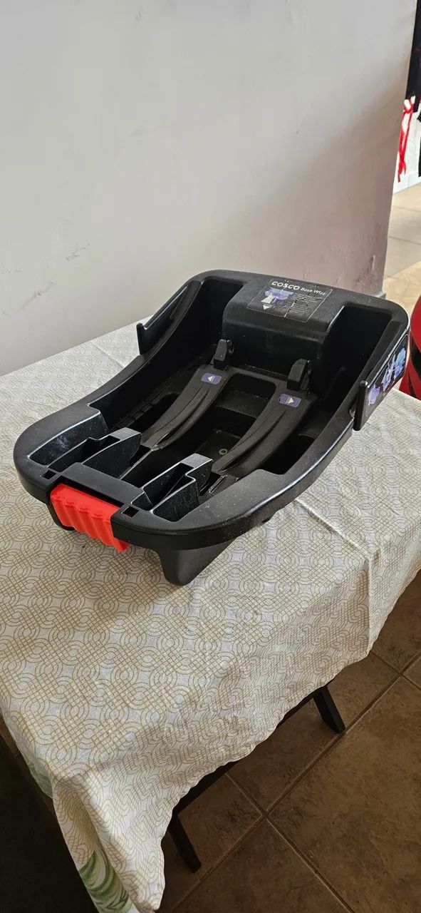 Kit carrinho de bebê + bebê conforto Cosco Pop Wizz PRETO - Foto 4