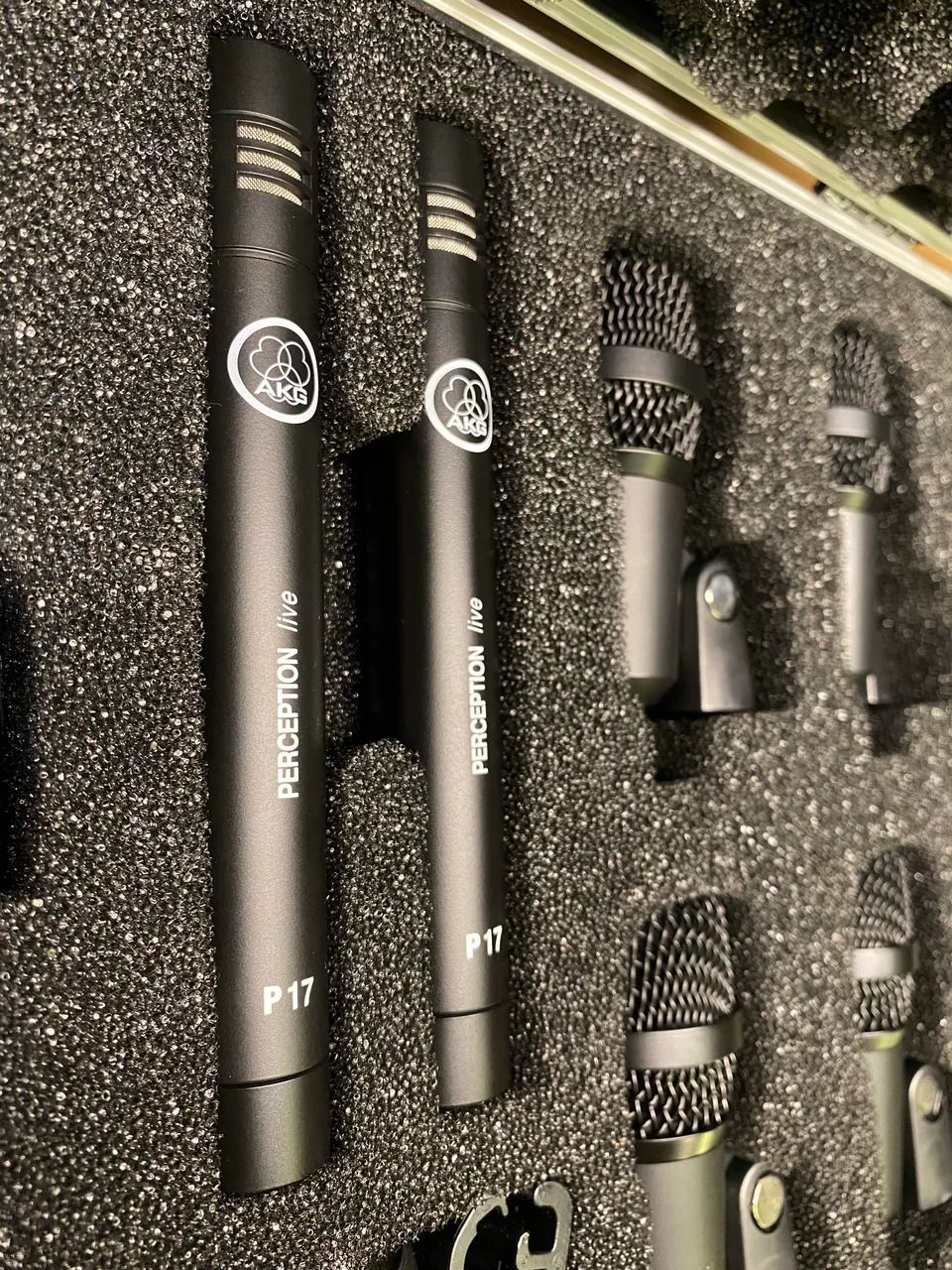 Kit de Microfones para Bateria AKG Drum Set Session I (Novo) - Foto 4