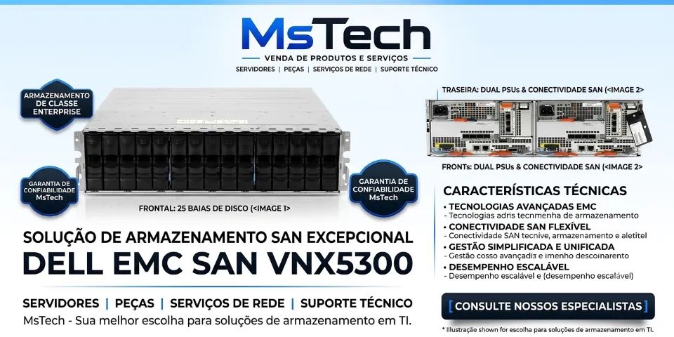 Storage Dell EMC SAN VNX5300