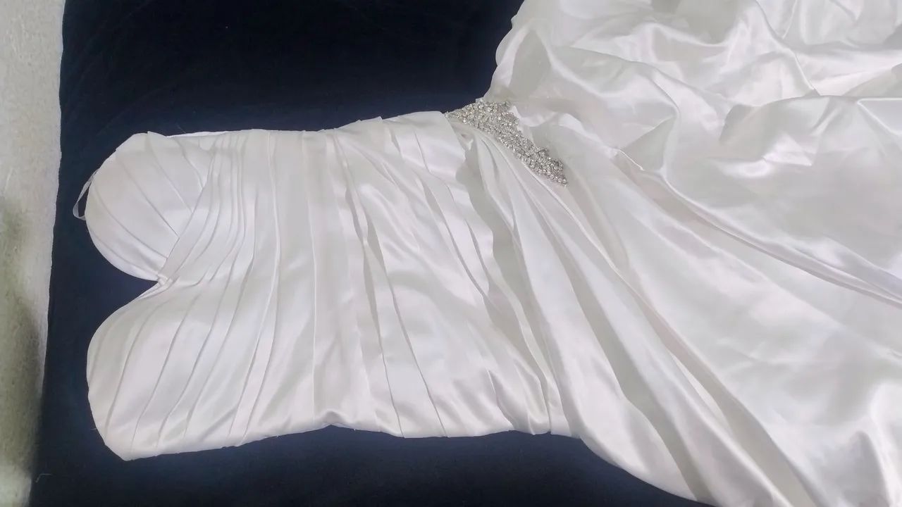 Lindo vestido de noiva  - Foto 3