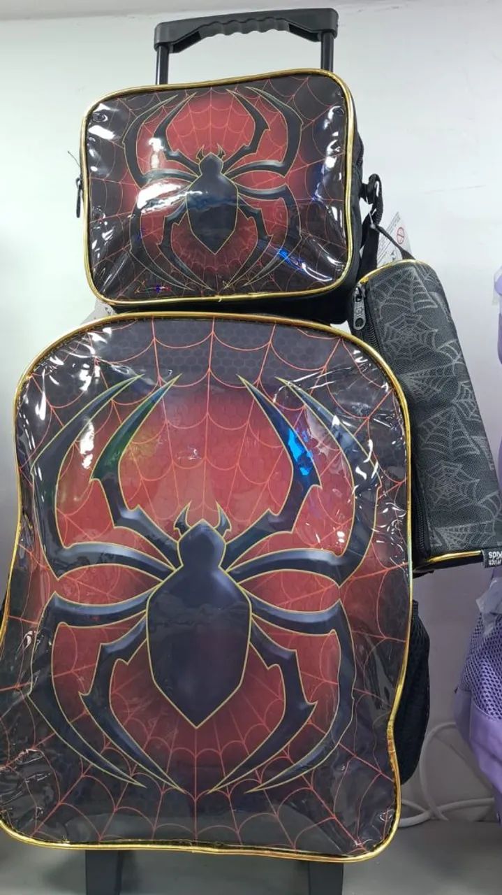 Mochila kit escolar 