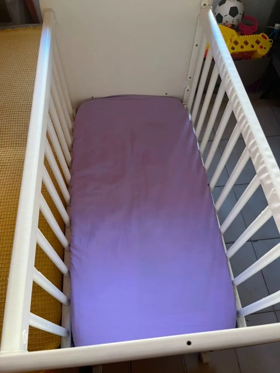 Mini berço com colchão - Foto 4