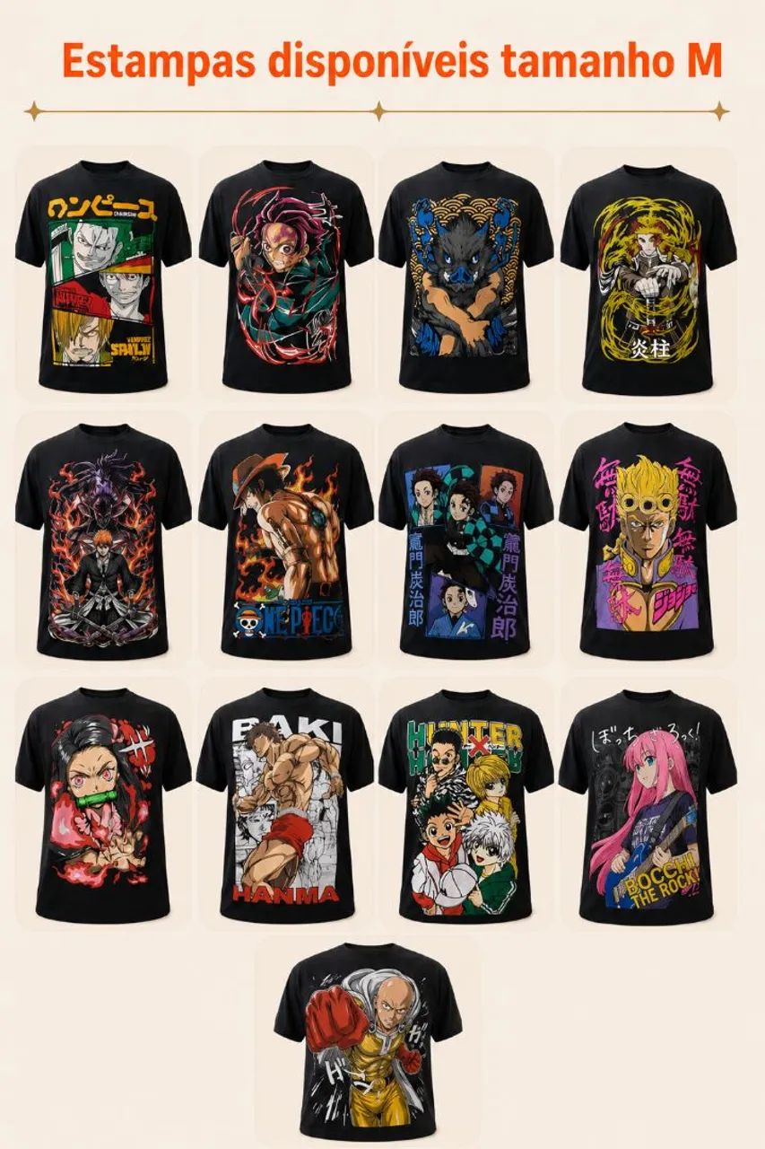 Camisetas Animes Adulto - Foto 3
