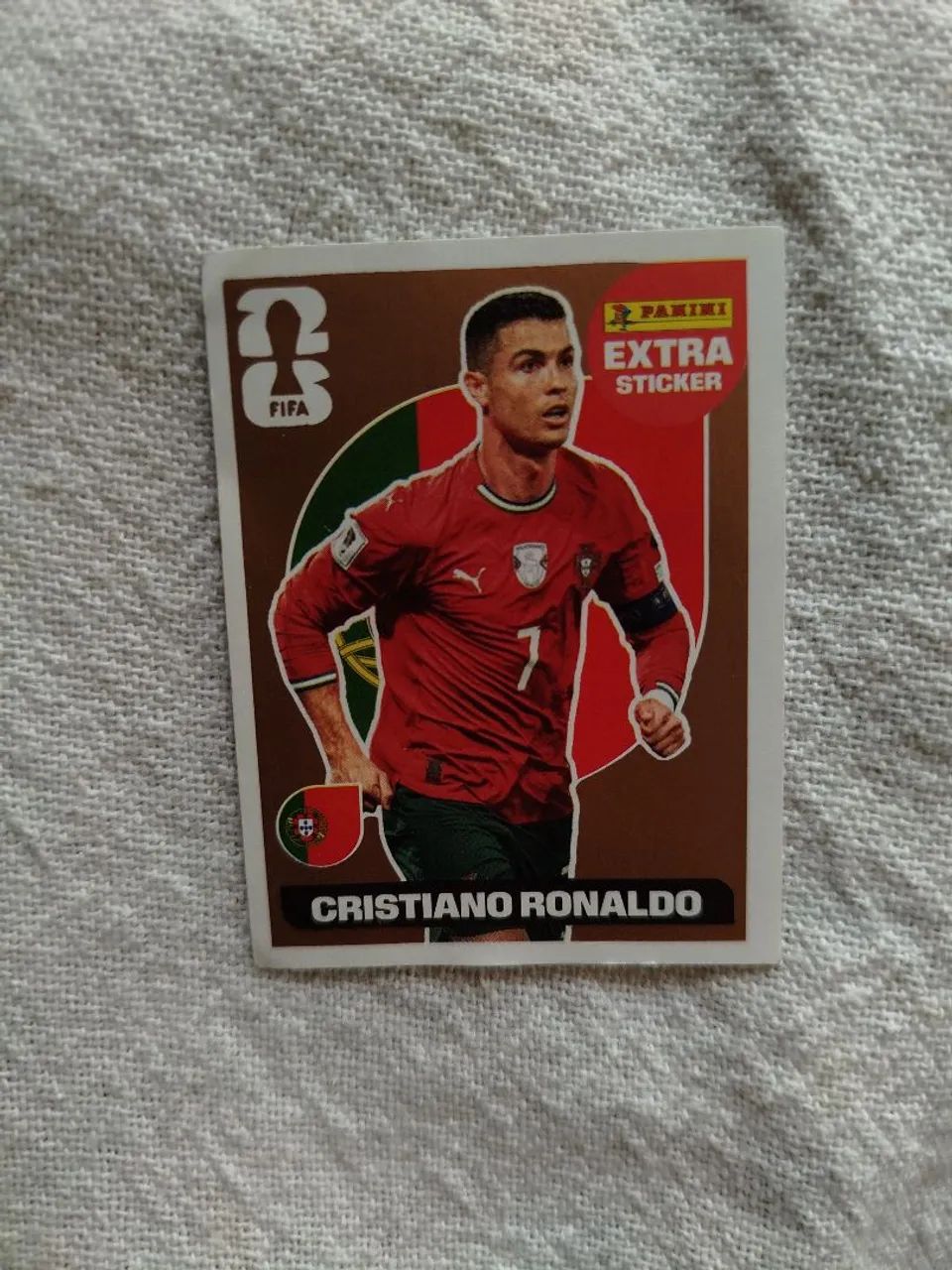 Figurinha Extra Legend Bronze Cristiano Ronaldo Copa 2026 - Foto 2