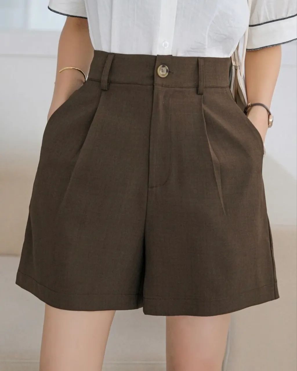 Shorts Alfaiatados - Foto 4