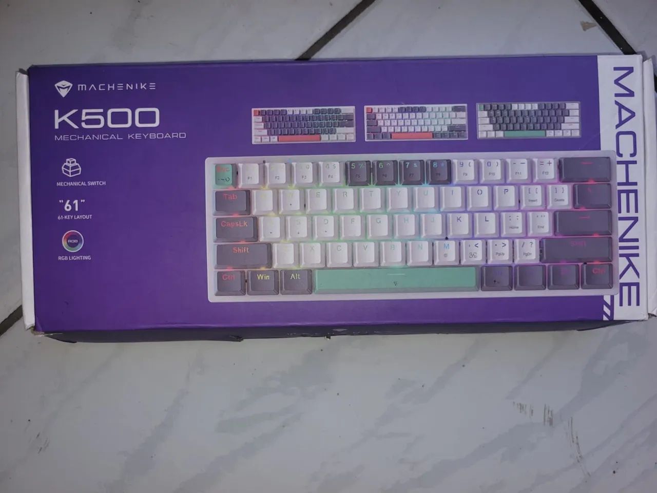 Teclado Mecânico  machenike k500 - Foto 5