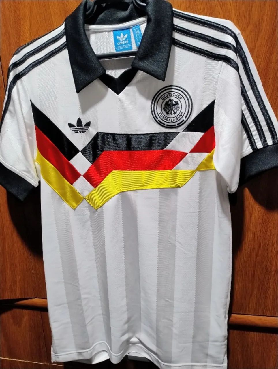Camisa Adidas Alemanha Retrô - Foto 4