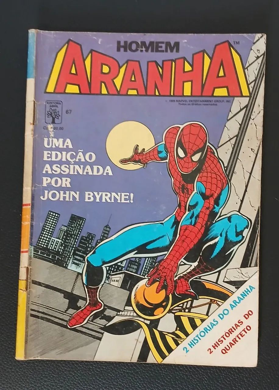 Homem-Aranha nº 67 editora abril