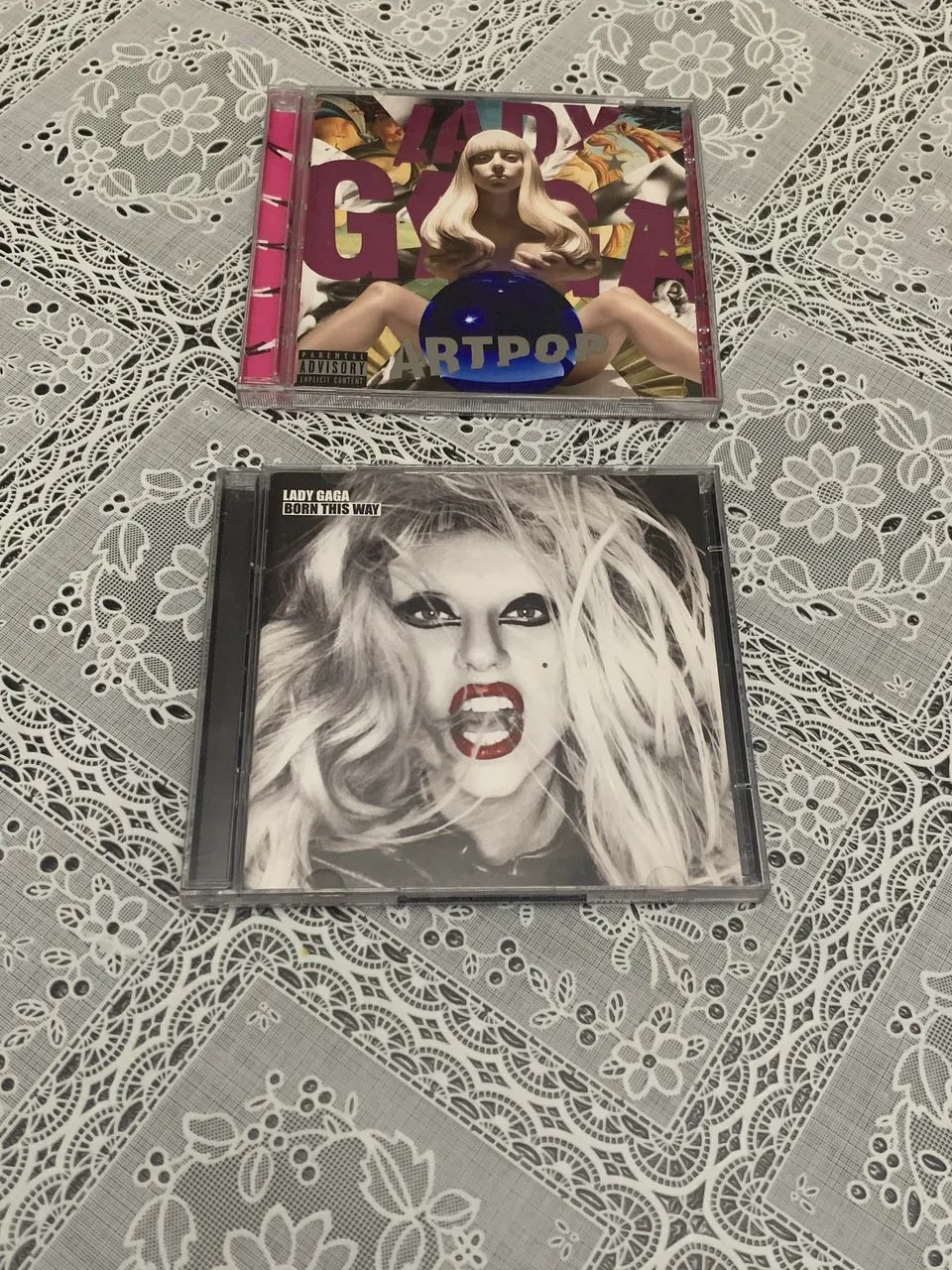 Lady Gaga Born This Way e Artpop Cd e DVD deluxe metalizado