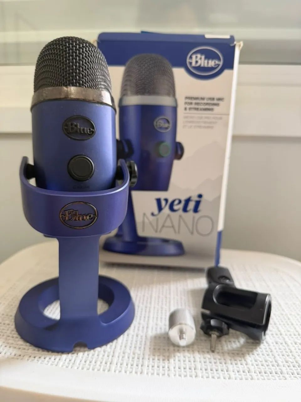 Microfone Yeti Nano Podcast