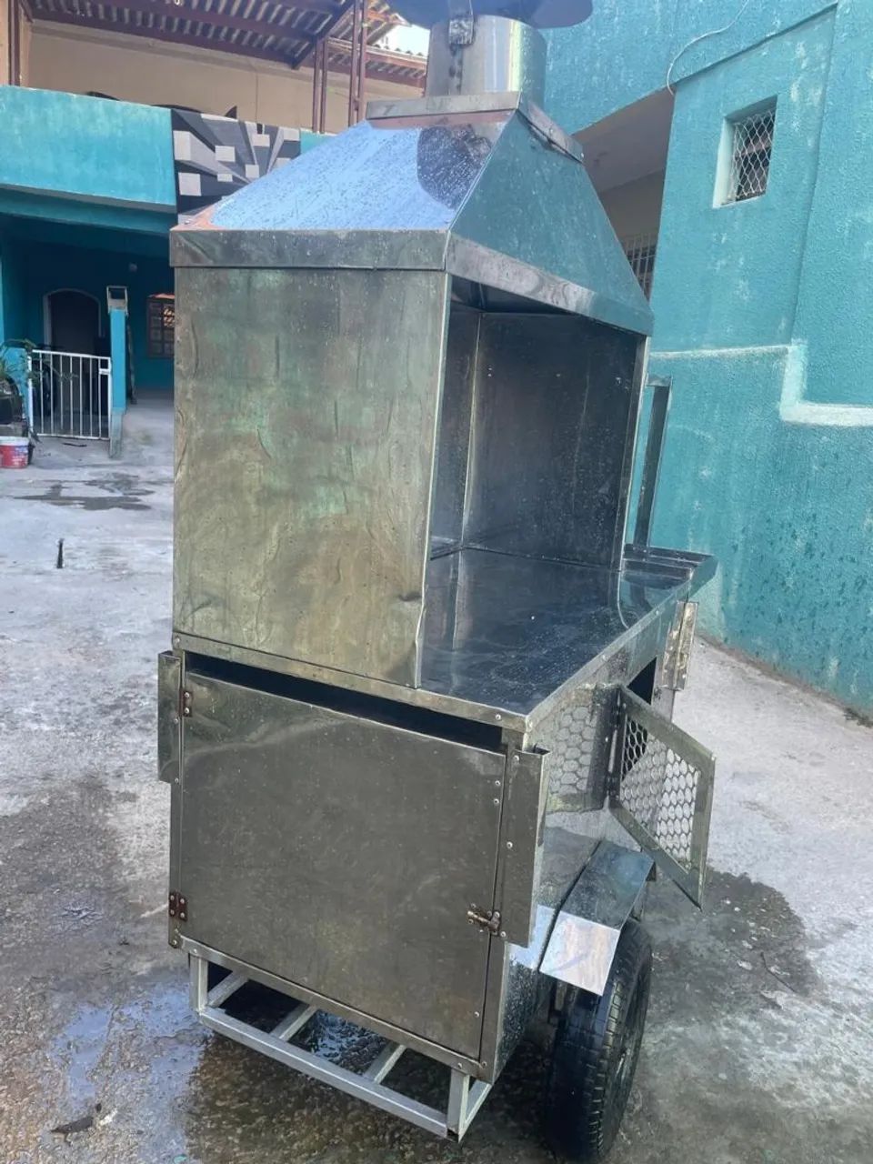 Carrinho de churrasco