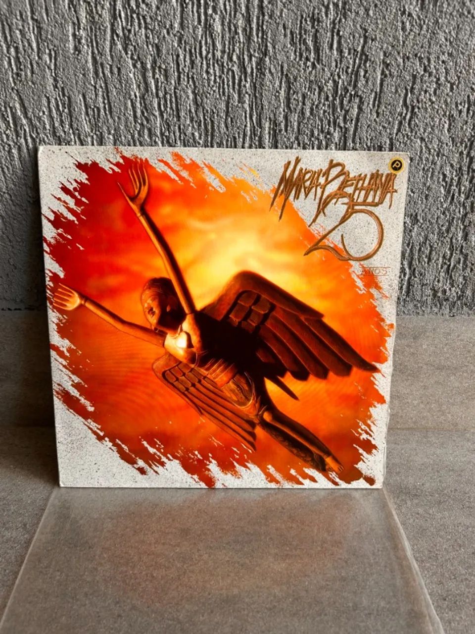 Vinil Maria Bethânia 25 anos com encarte 