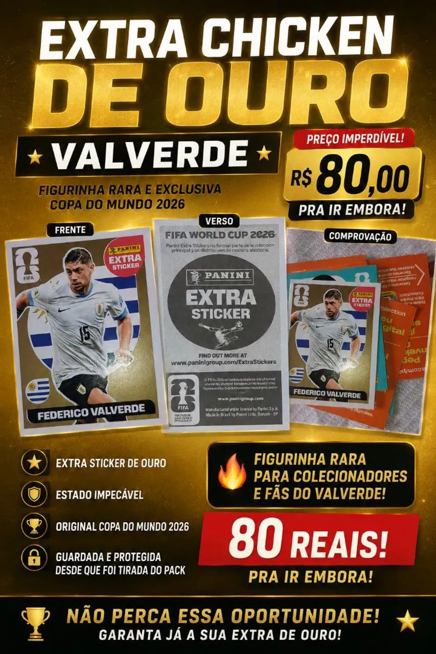 Figurinha da copa do mundo 