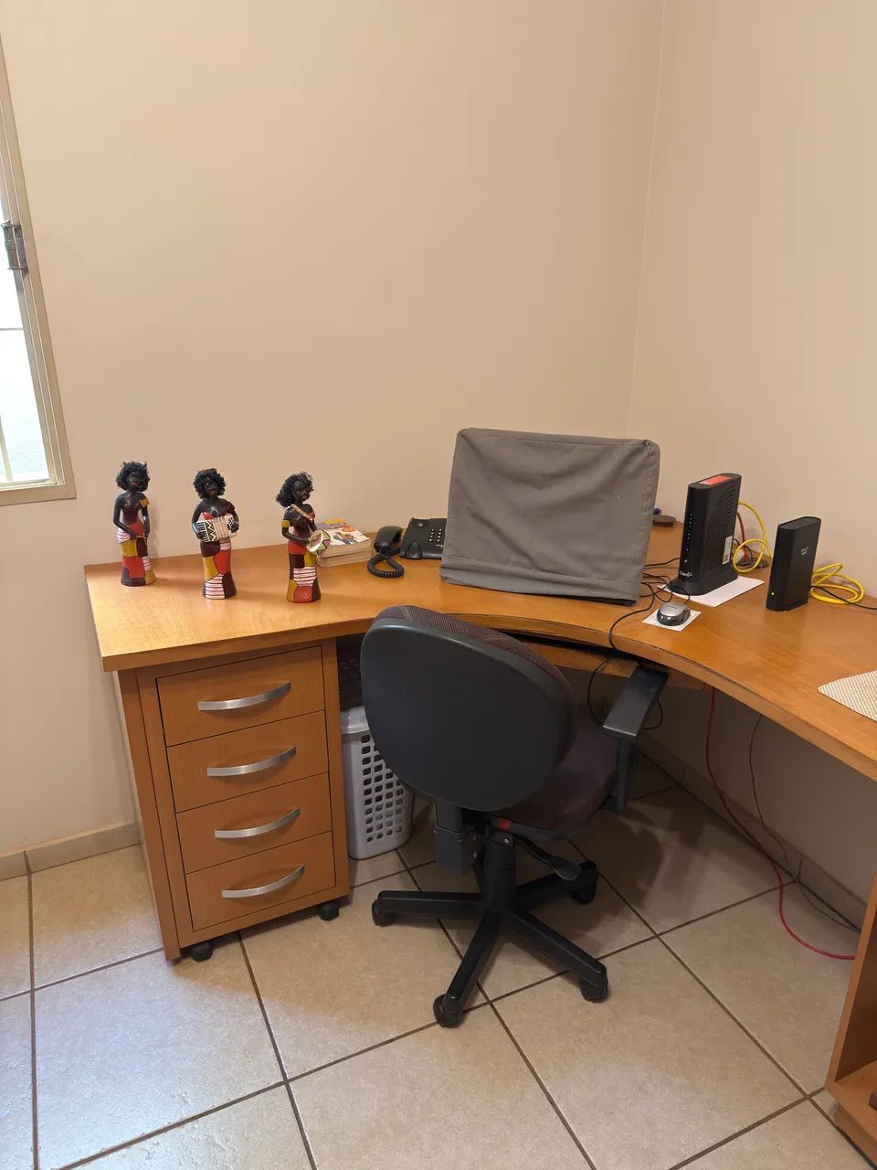 Mesa de escritório em L - Foto 2