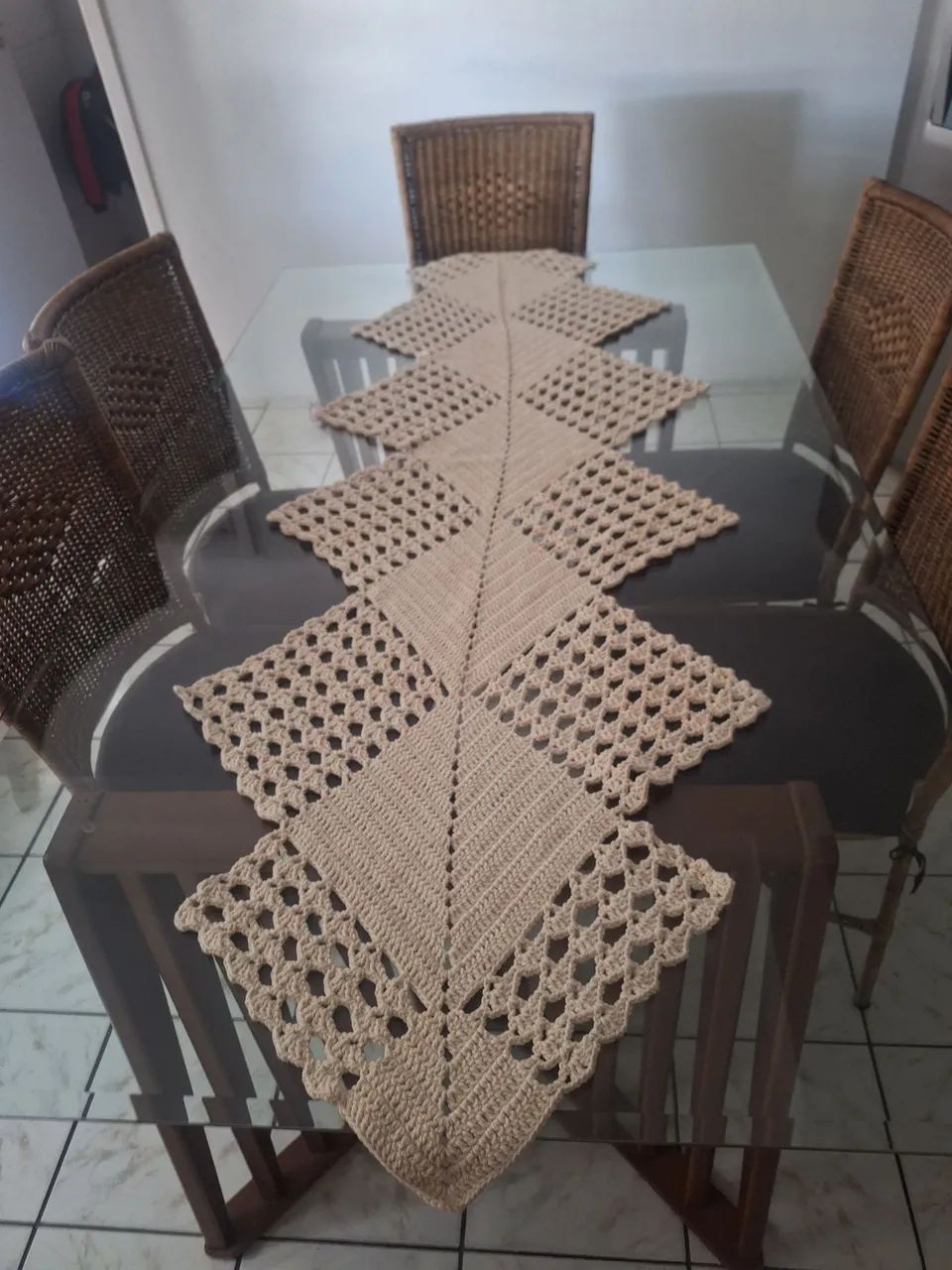 Toalha de mesa(trilho) - Foto 4