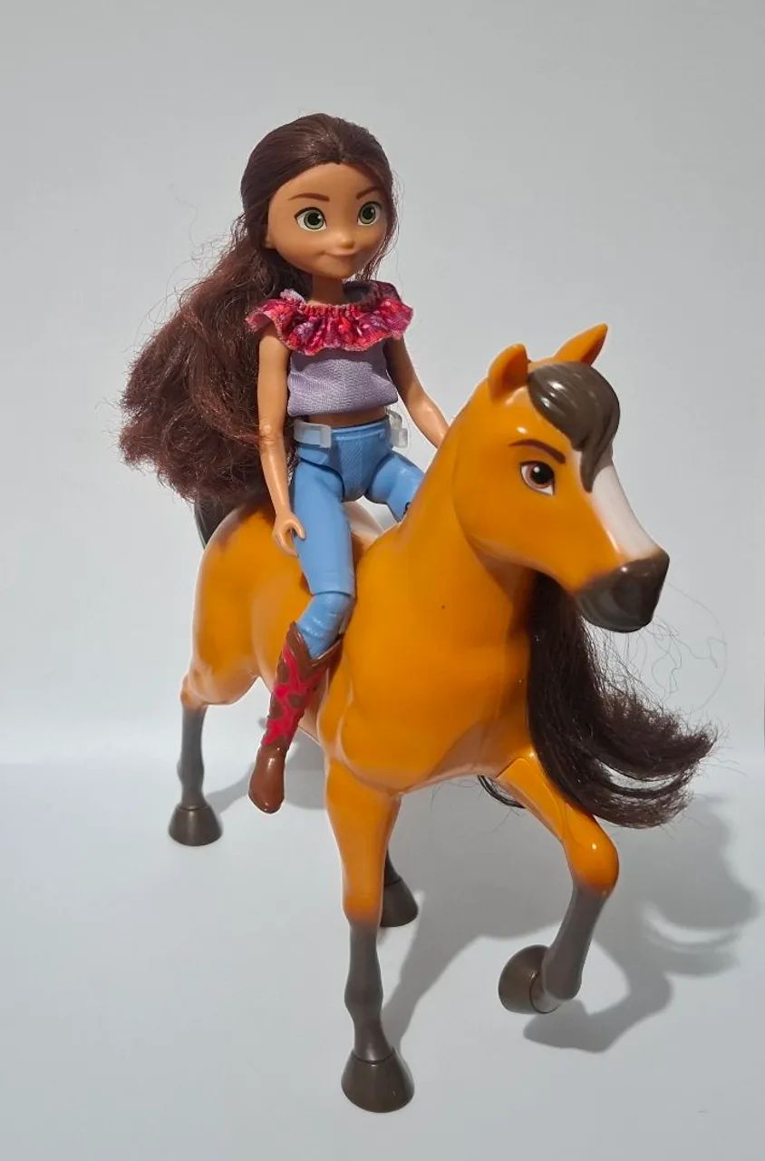 Disney Spirit e Lucky Originais Mattel Spirit Horse - Foto 5