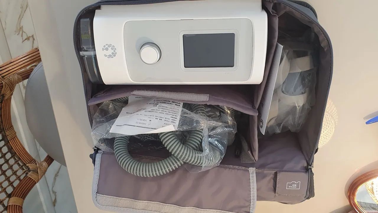Vendo bipap bi-level com humidificador - Foto 2