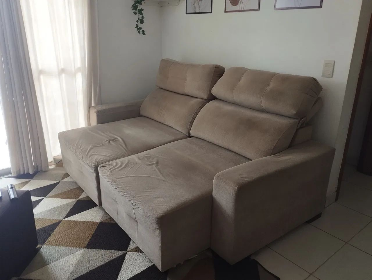 Sofá retrátil e reclinável  - Foto 2