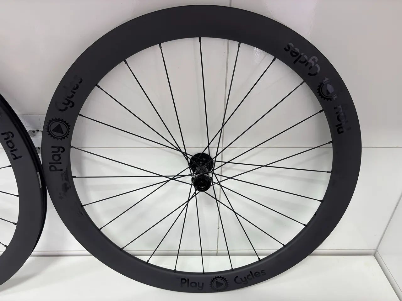 Par de rodas de carbono para Disco 50mm 