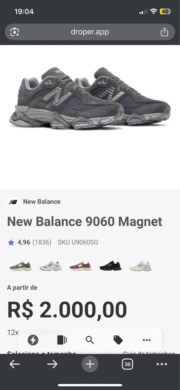New Balance 9060 Magnet - Foto 3