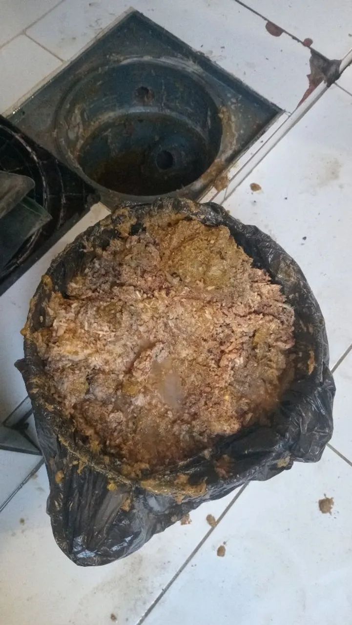 Limpezas manuais de caixas de gorduras 