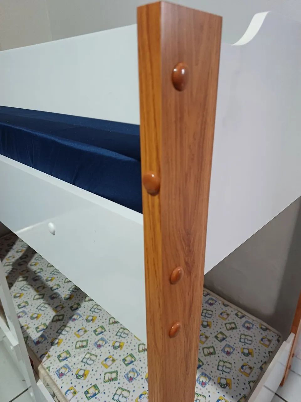 Beliche nova infantil com dois colchões  - Foto 3