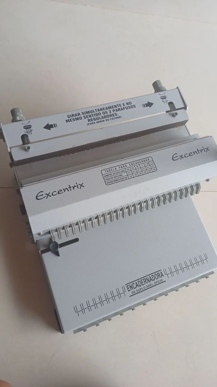 Encadernadora Wire-o Manual Excentrix Passo 2x1 - Foto 2