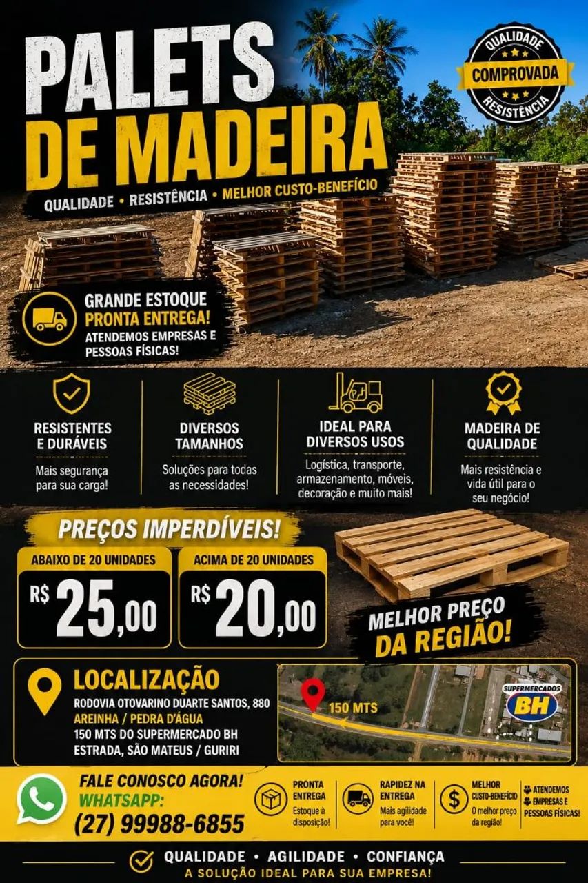 PALETES A VENDA. - Foto 2
